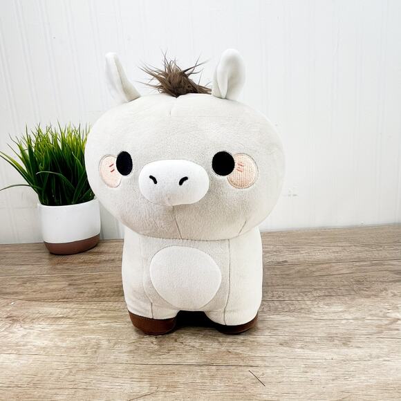 Honeymaru Plush Horse Animal Stuffed Animal 10" Mochi Pony Honey Maru - Picture 3 of 11
